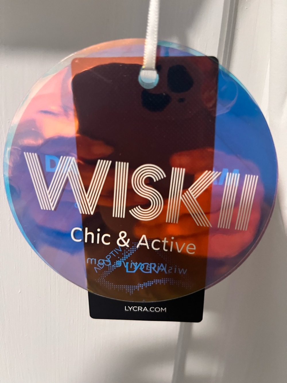 WISKII OPEN BACK LONG SLEEVE CROP TOP  SIZE Medium - Picture 5 of 8